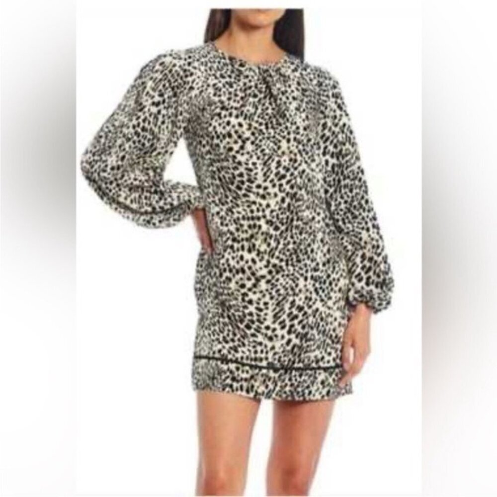 LDT Leopard Print Women's Dress Size 4 NWT